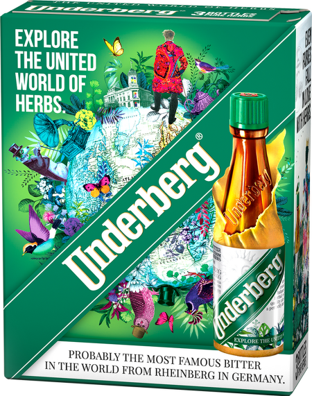 Underberg balení 3 ks