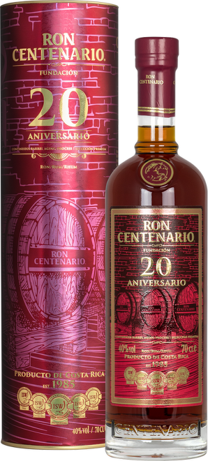 Centenario Rum 20 Aniversario Fundación 0,7l