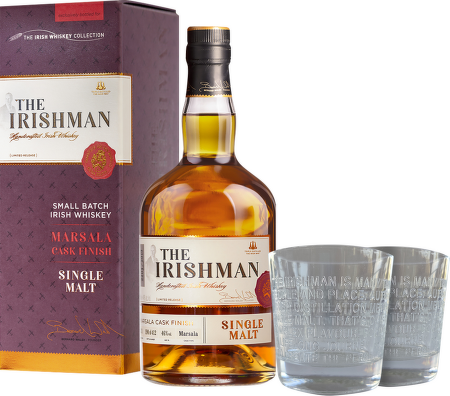 Irishman Single Malt Marsala Cask Finish + darček