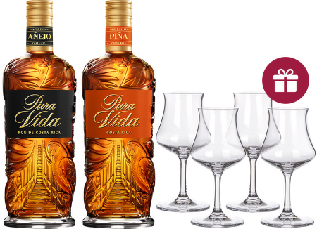 Pura Vida Anejo + Pina + darček