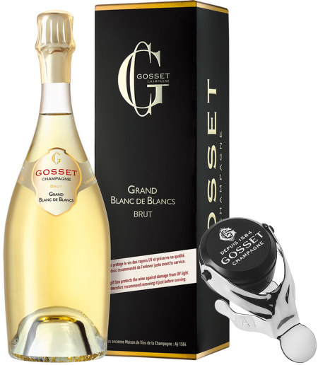 Gosset Grand Blanc de Blanc 0,75l + darček
