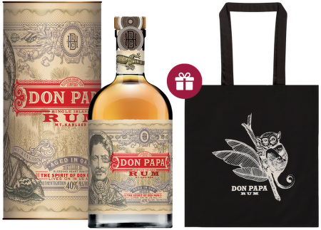 Don Papa 7 Years Old box + darček