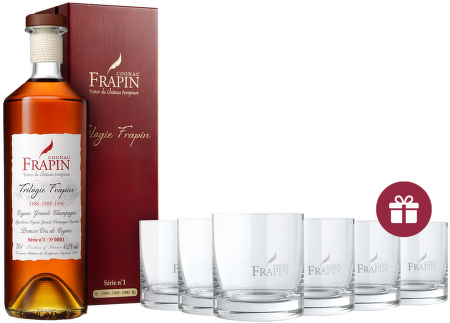 Cognac Frapin Trilogie No.1 0,7l + darček
