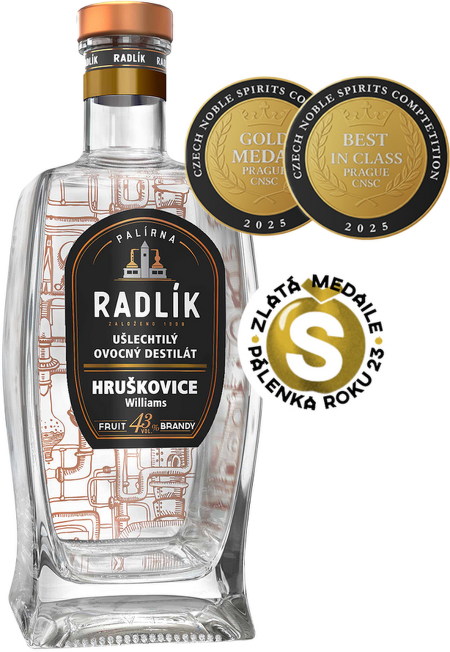 Radlík Hruškovice Williams 43% 0,5l