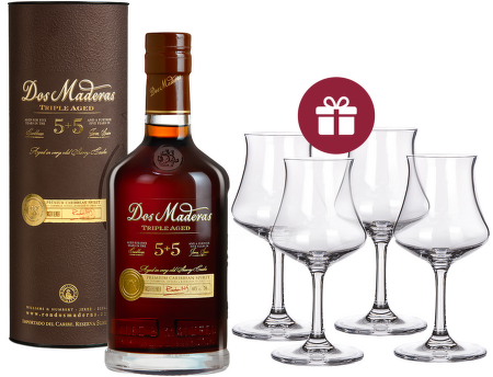 Dos Maderas P.X. 5+5 box 0,7l + darček