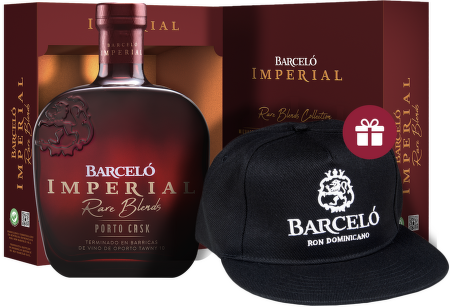 Ron Barcelo Imperial Porto Cask 0,7l + darček