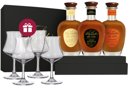El Pasador de Oro set + darček