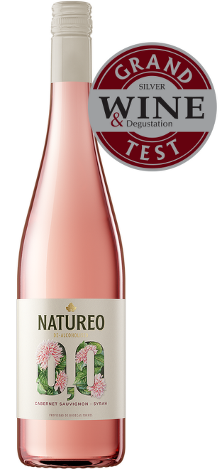 Torres Natureo Rose - nealkoholické víno