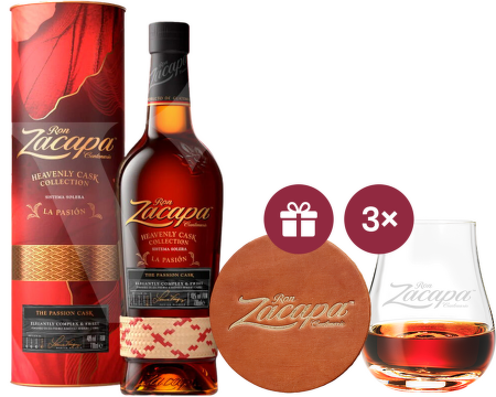 Ron Zacapa La Pasion Heavenly Cask + darček