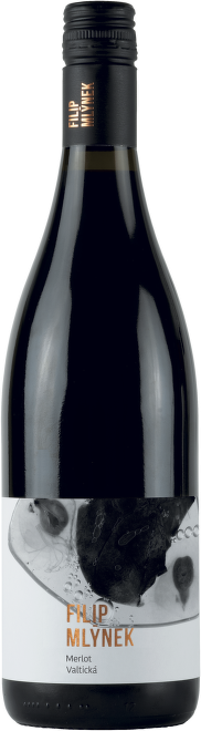 Merlot, výběr z hroznů, "Plotny", Mlýnek