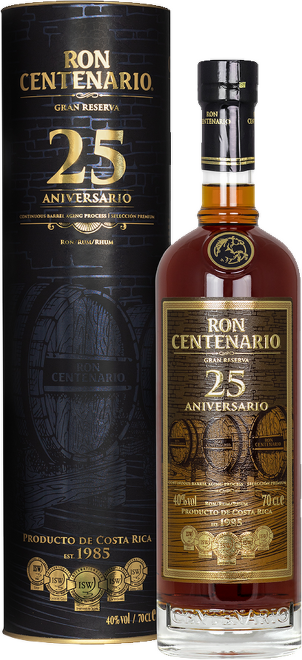 Centenario Rum 25 Years Old Gran Reserva 0,7l