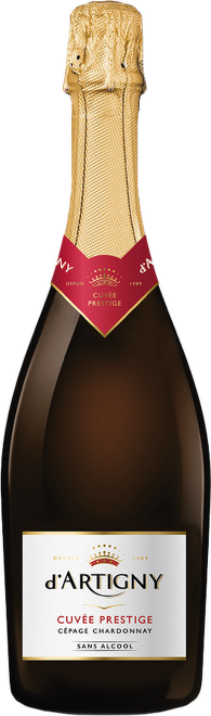 D´Artigny Cuvée Prestige Brut - nealkoholické víno