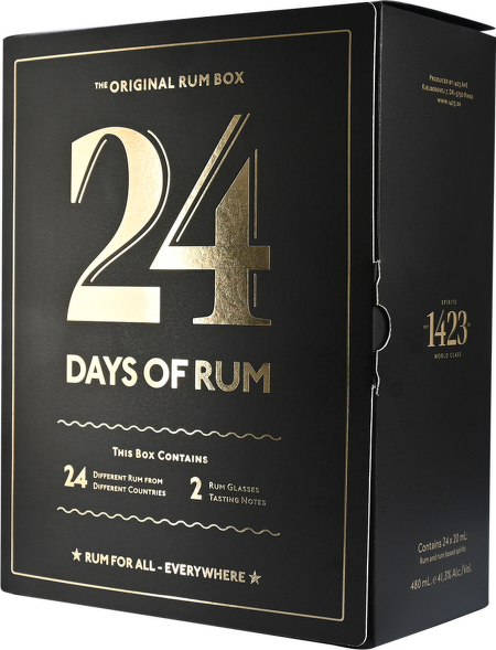 Rumový kalendář, 24 rumů x 20 ml