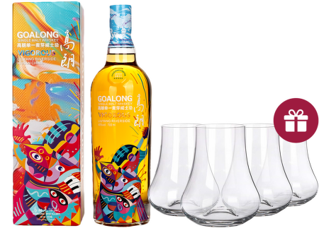 Goalong Vigorous, Single Malt Whiskey + darček
