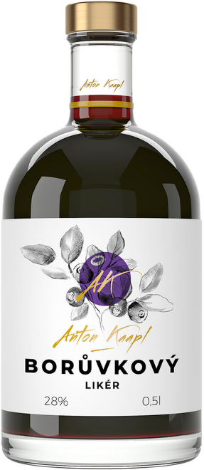 Anton Kaapl Borůvkový likér 0,5l