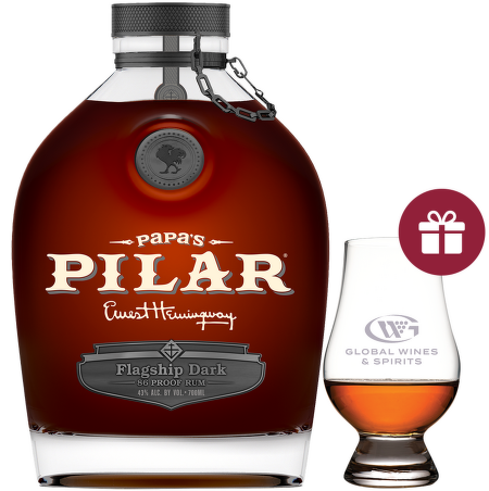 Papa´s Pilar Dark Rum 0,7l + darček