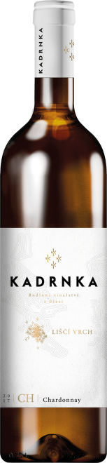 Chardonnay, pozdní sběr, "Březí, Liščí vrch", K3, Kadrnka