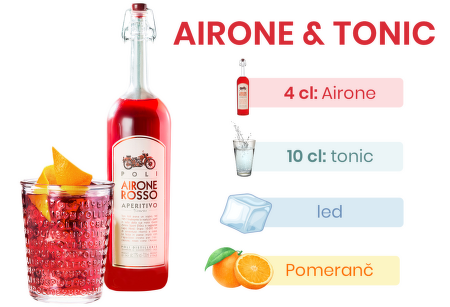 Airone Rosso Aperitivo, Jacopo Poli, 0,7l