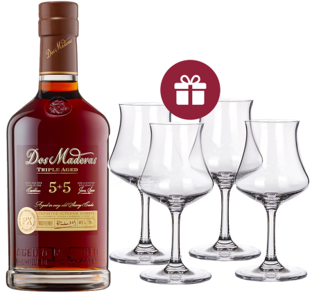 Dos Maderas P.X. 5+5 0,7l + darček