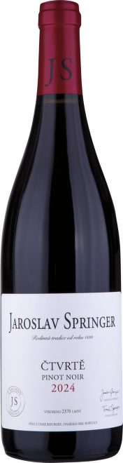 Pinot Noir "Čtvrtě" (klon 715), Jaroslav Springer