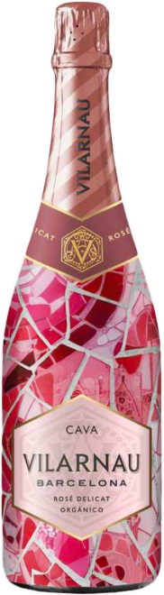 Vilarnau Cava de Guarda, Brut Rose Organic