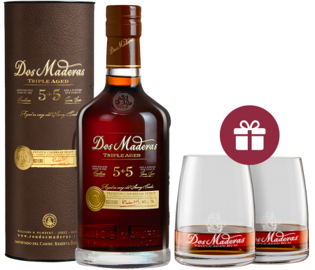 Dos Maderas P.X. 5+5 box 0,7l + darček