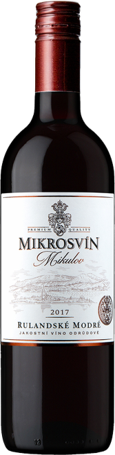Rulandské modré, jakostní, Mikrosvín