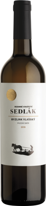 Ryzlink vlašský, kabinetní, Sedlák