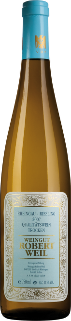 Riesling trocken, VDP Gutswein, Robert Weil