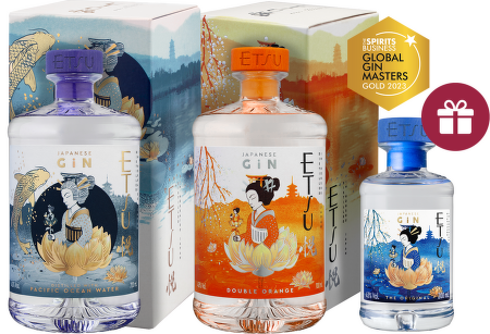 Etsu Pacific Ocean Water + Double Orange + darček