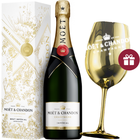Moët & Chandon Brut Imperial End of Year box 0,75l + pohár