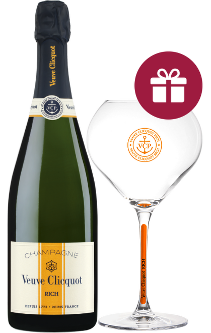 Veuve Clicquot Rich + darček