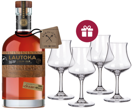 Ratu 16 Years Old Lautoka Premium Fiji Rum 0,7l + darček