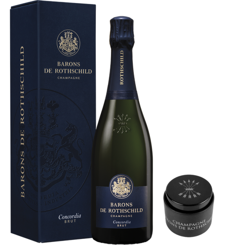 Barons de Rothschild Concordia Brut box 0,75l + darček