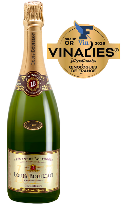 Perle de Vigne Brut, Crémant de Bourgogne, Louis Bouillot