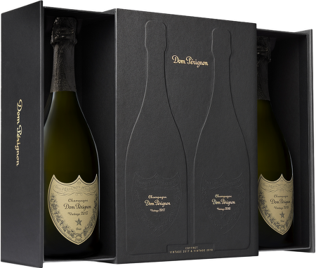 Dom Pérignon Duo Vintage 2017 & 2018 box 2 x 0,75l