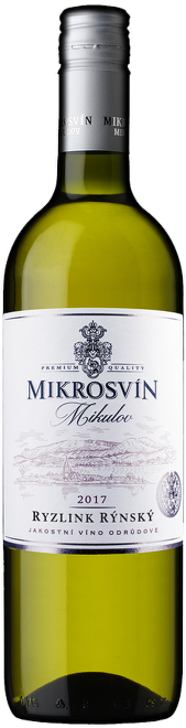 Ryzlink rýnský, jakostní, Mikrosvín