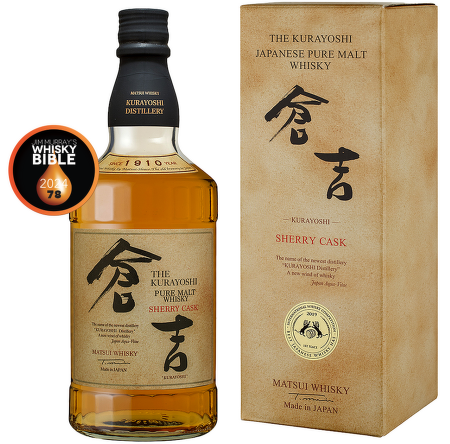 Kurayoshi Sherry Cask Japanese Whisky 0,7l