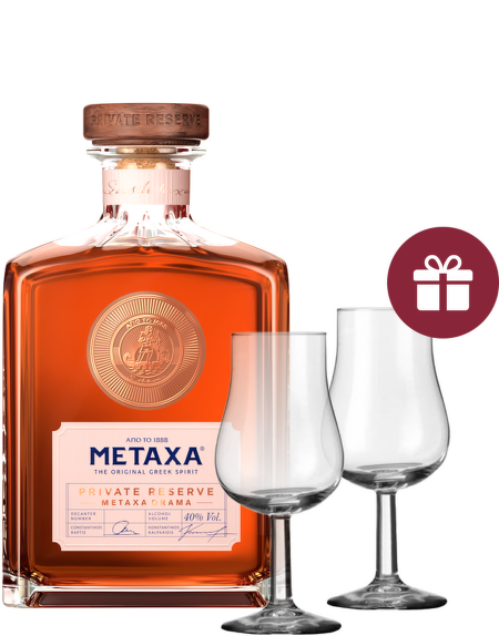 Metaxa Private Reserve 0,7l + darček