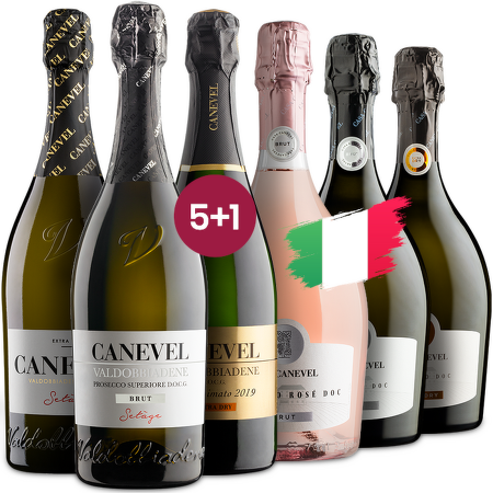 Canevel Prosecco 5+1