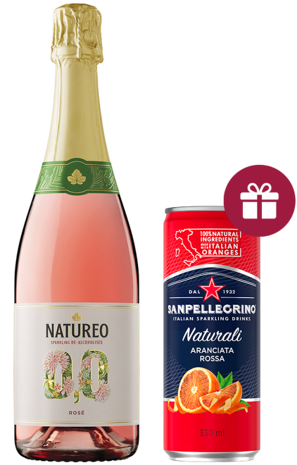 Torres Natureo Sparkling Rosé - nealkoholické víno