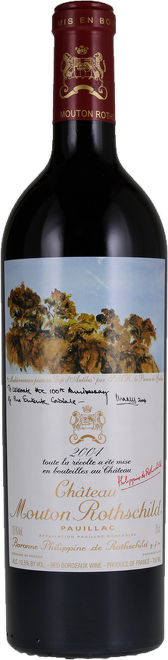 Château Mouton-Rothschild, 1er Cru Classé, 2004