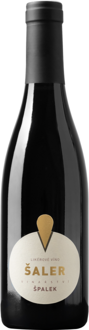 Šaler červené, likérové víno, 0,375l, BIO, Špalek
